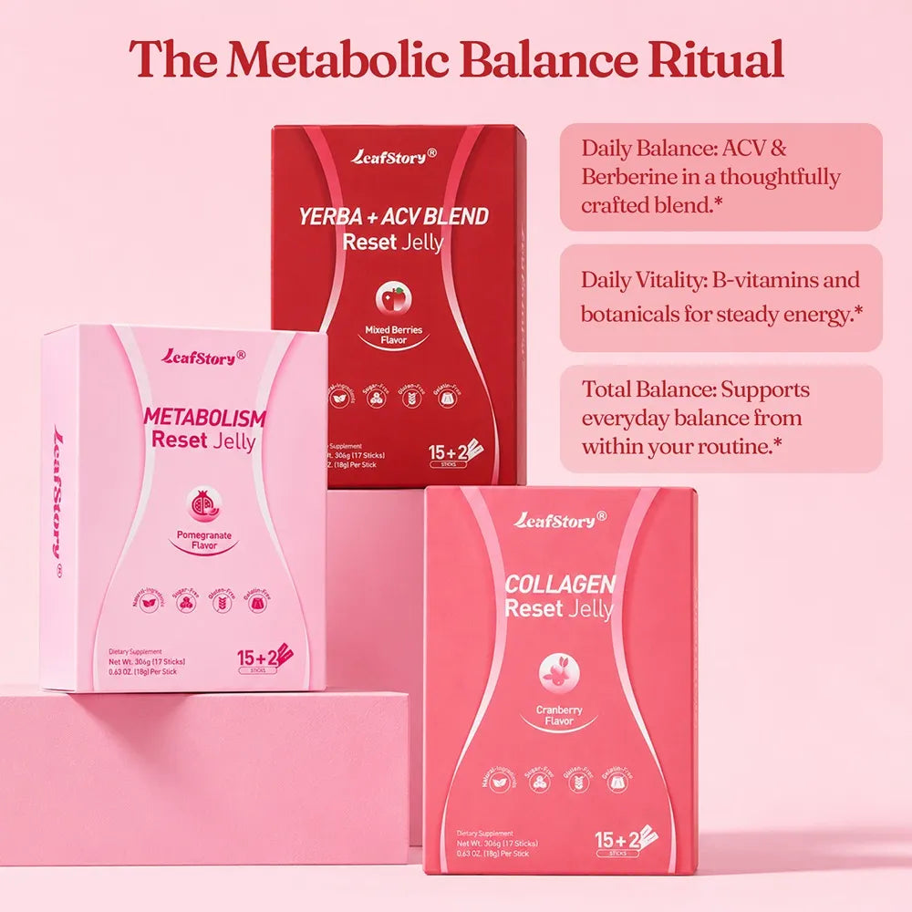 Daily Glow & Balance Bundle | 24-Hour Wellness Jelly Trio