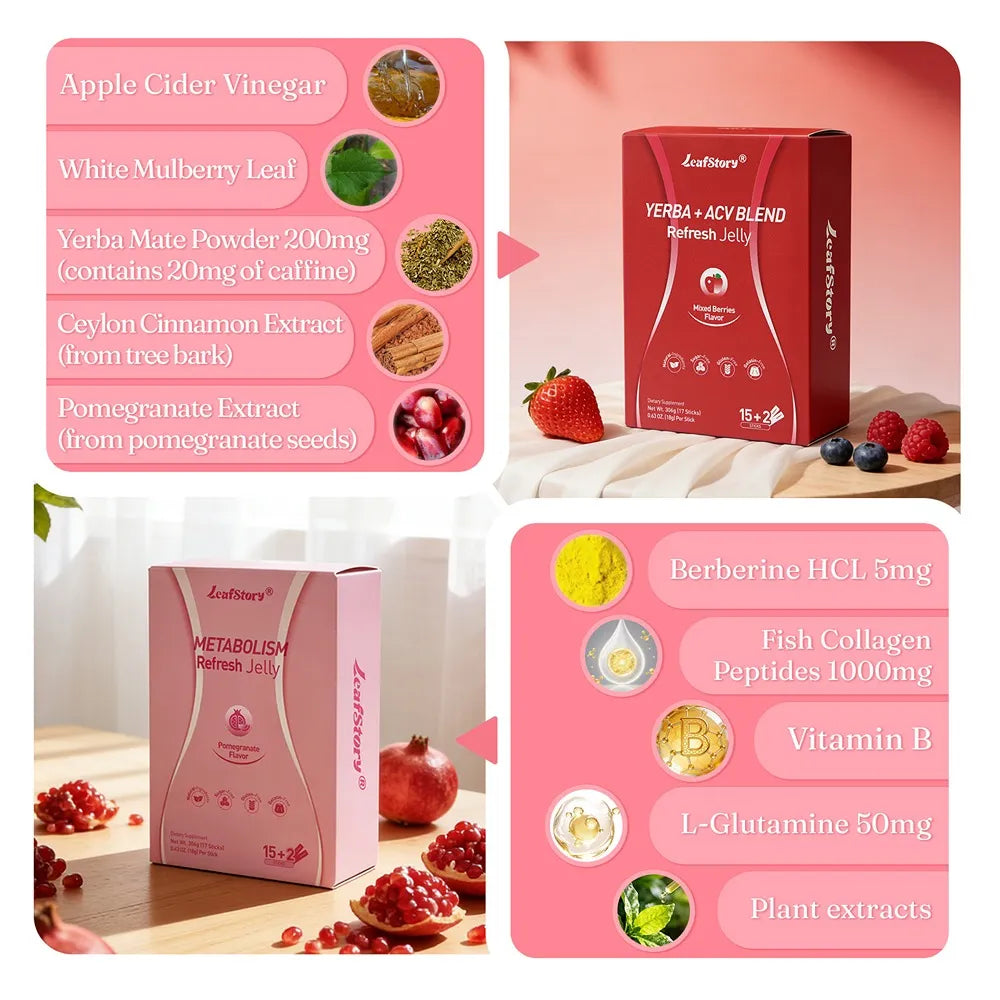 The Daily Wellness Jelly Duo: Vitality & Bloom Edition