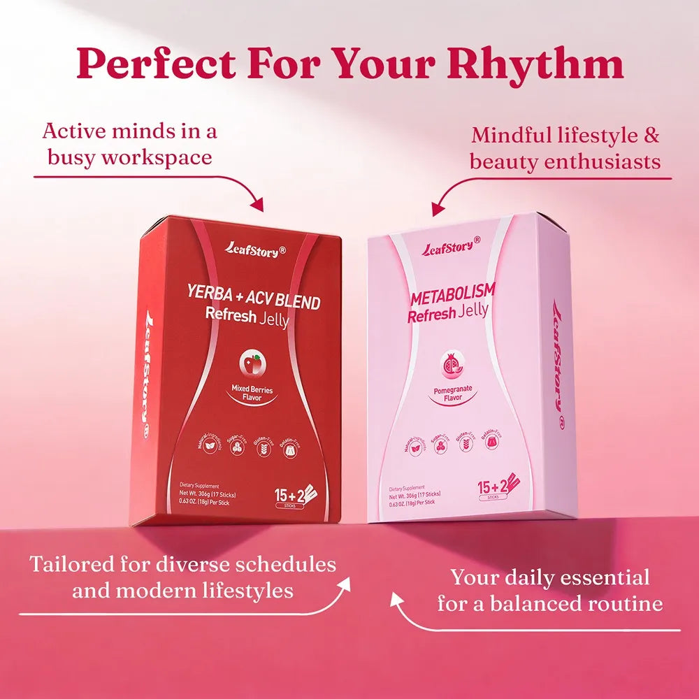 The Daily Wellness Jelly Duo: Vitality & Bloom Edition