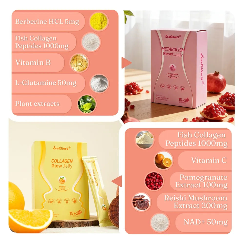 Radiant Collagen Jelly Duo