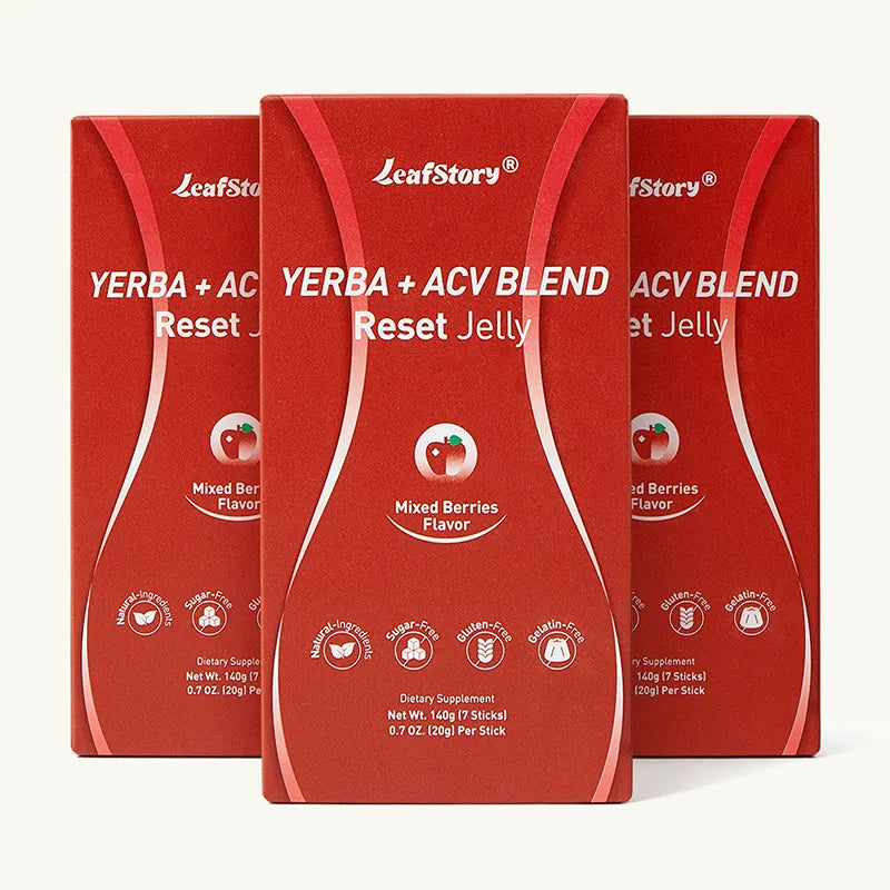 Yerba + ACV Blend Reset Jelly - Weekly Kit (7 Sticks)