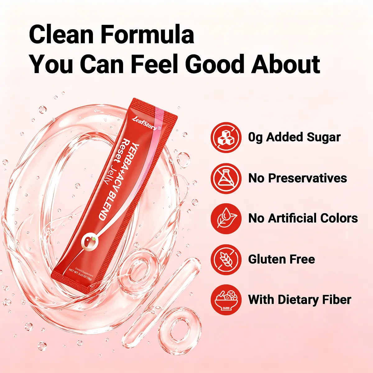 Yerba Mate & ACV Reset Jelly-Mixed Berry Flavor